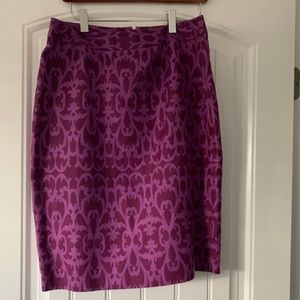 Semantiks Pencil Skirt in Purple